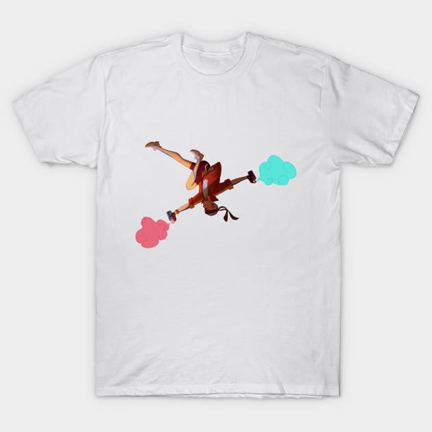 Graffiti Aang T-Shirt by ColonelBaconBits